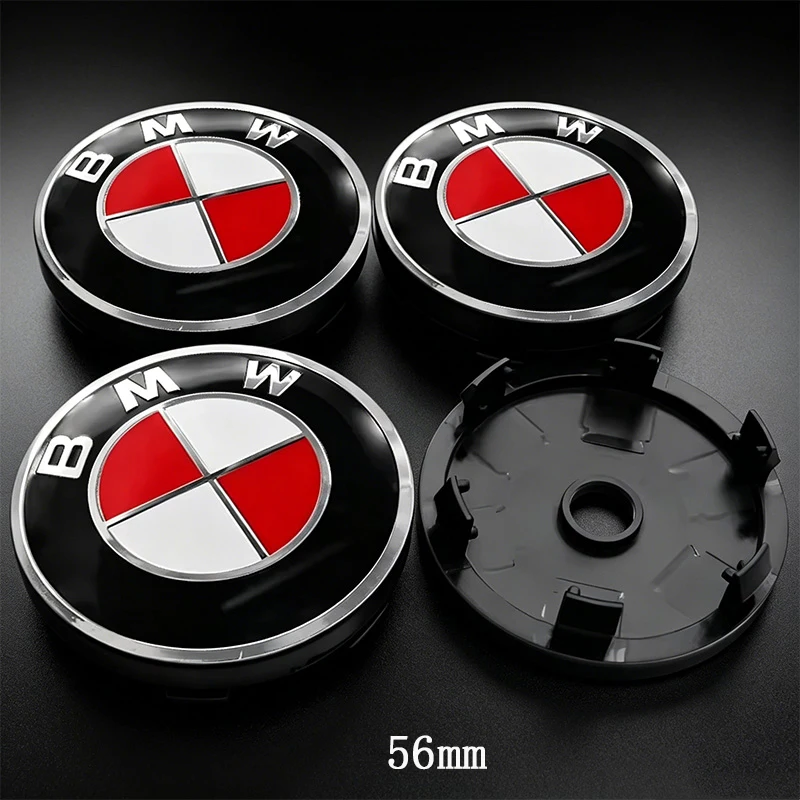 Фото Комплект из 4 колпачков для центра колеса (68/56 мм) для BMW E46 E39 E53 E65 E66 E90 G26 X3 X4 X5 G30 F15 F10 №3