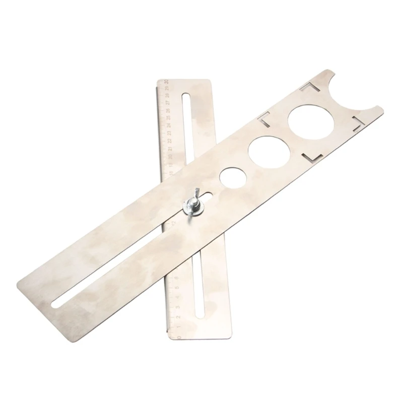 

Portable Universal Hole Locator Ceramic Tile Hole Locator for Tiles Wood Plastics Drill Opening Convenient Punching Tool R7UA