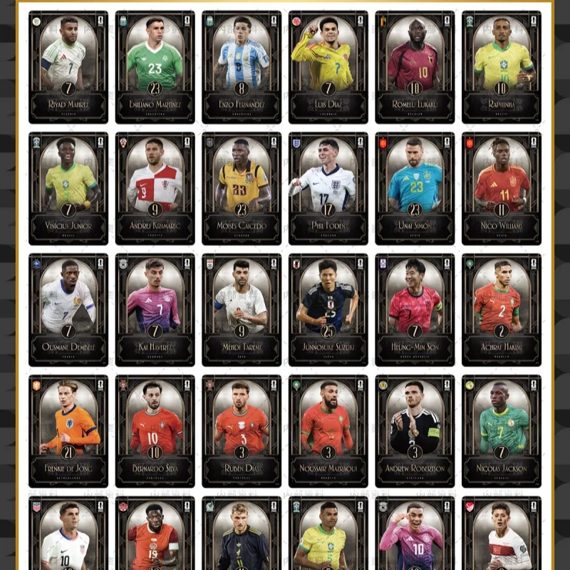 Фото В наличии: Оригинальная коллекционная карточка PANINI к Чемпионату мира по футболу 2026 года, серия Star Blind Box, памятный подарок №4