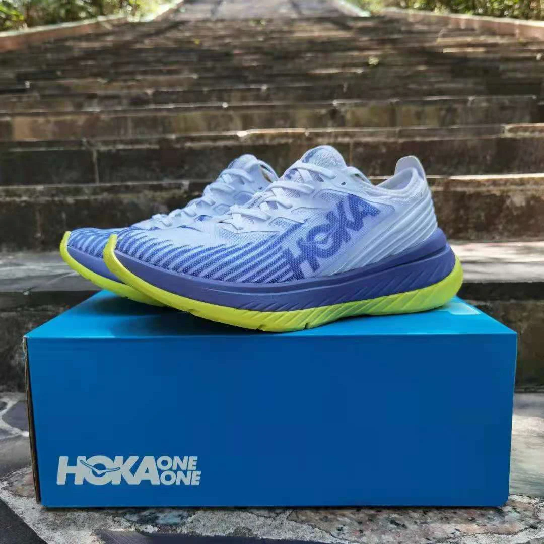 Мужские кроссовки HOKA ONE карбоновая модель задние для бега гоночная дорожная