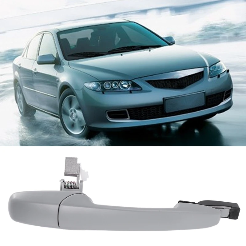 Передняя боковая внешняя дверная ручка автомобиля для Mazda 6 GG 2002-2008 CX7 07-09 RX8 03-09 Φ