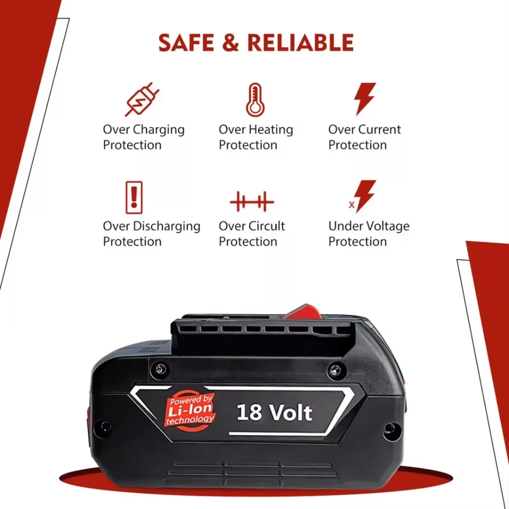 Литий-ионная батарея GBA18V для BOSCH 18 вольт 6 0 Ач