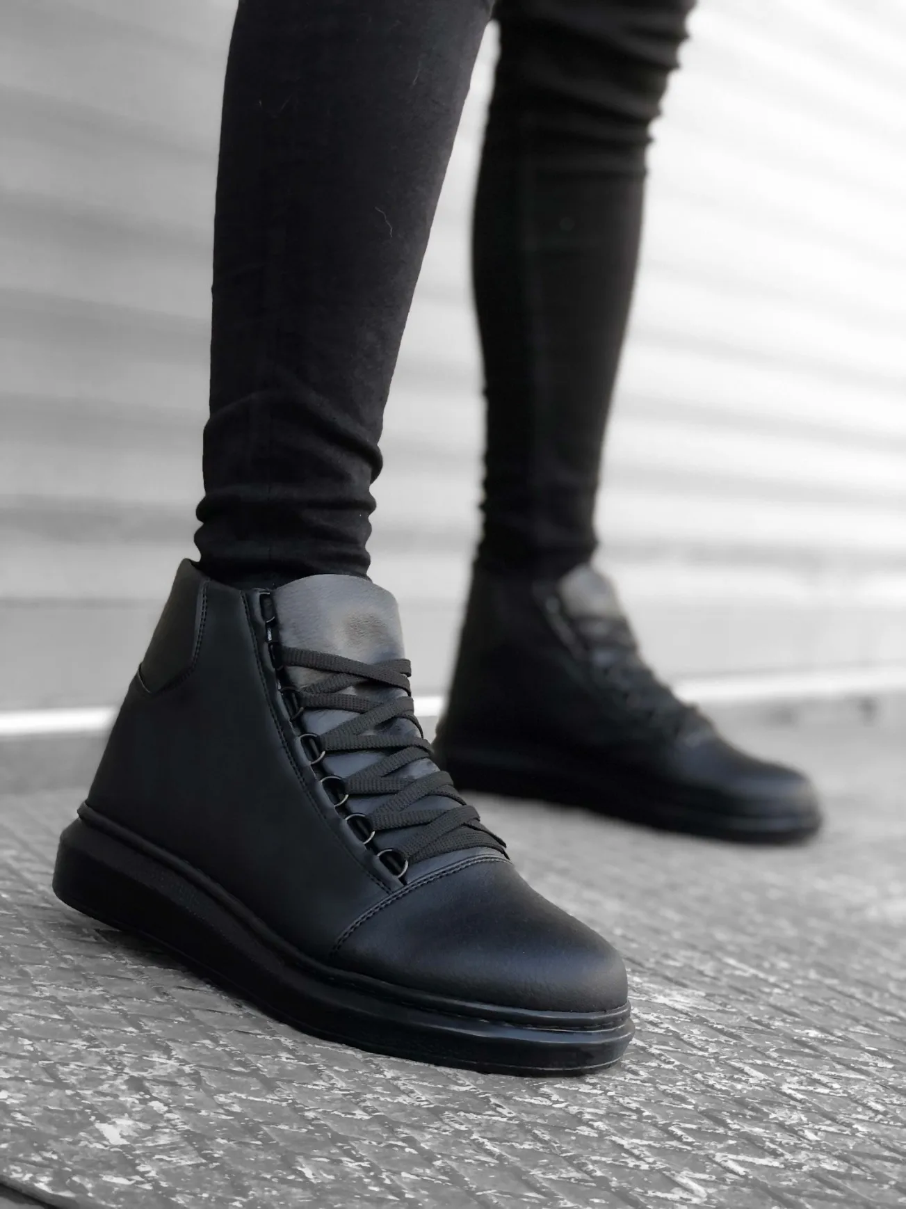 

Кроссовки BA0181 BOA на шнуровке, повседневные теннисные туфли с высокой подошвой, оригинальные удобные легкие, для ходьбы, белые люксовые бренд...