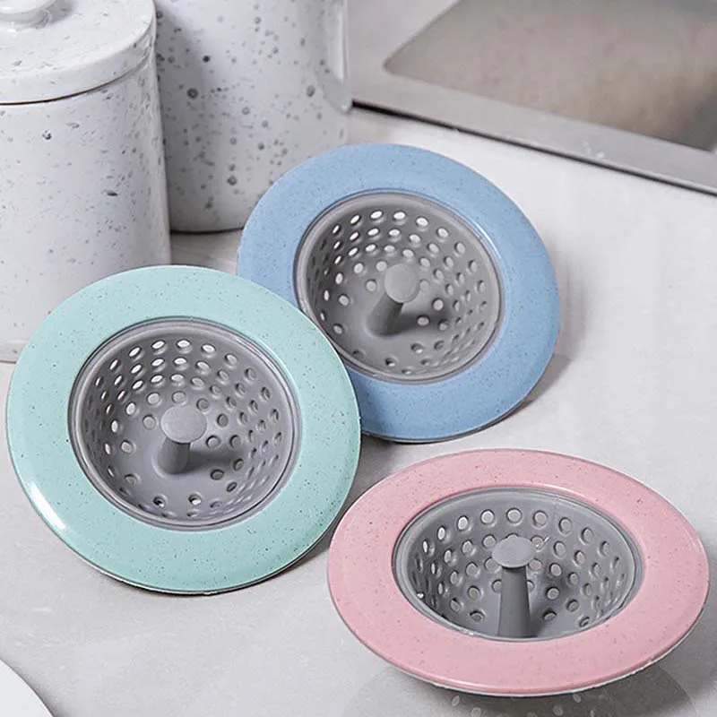 1 шт. силиконовые сливные фильтры для ванной комнаты |