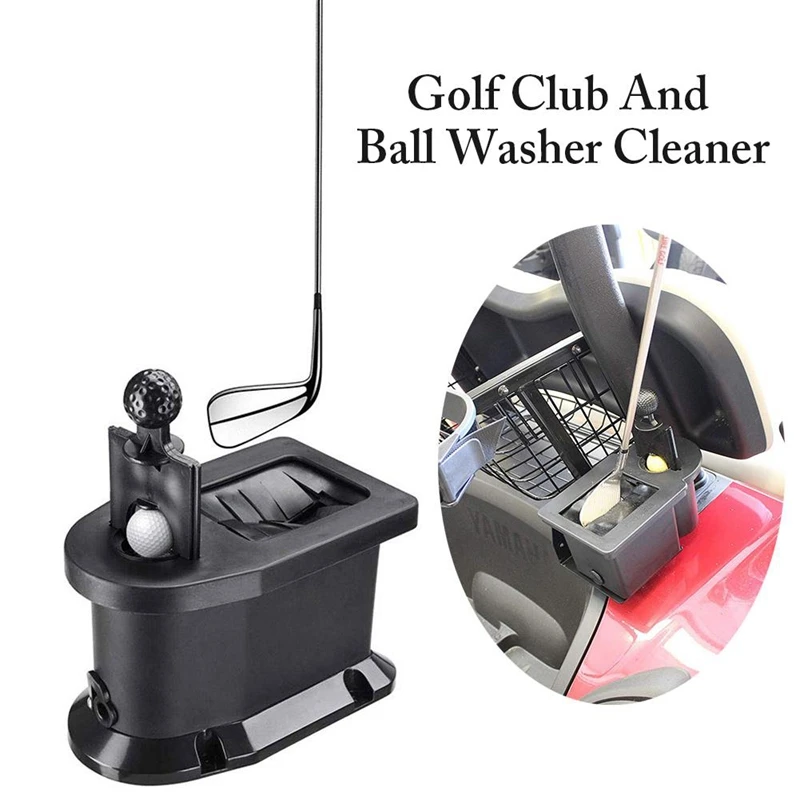 

Universal Golf Ball Club Washer Cleaner For Golf Cart EZGO Club Car YAMAHA