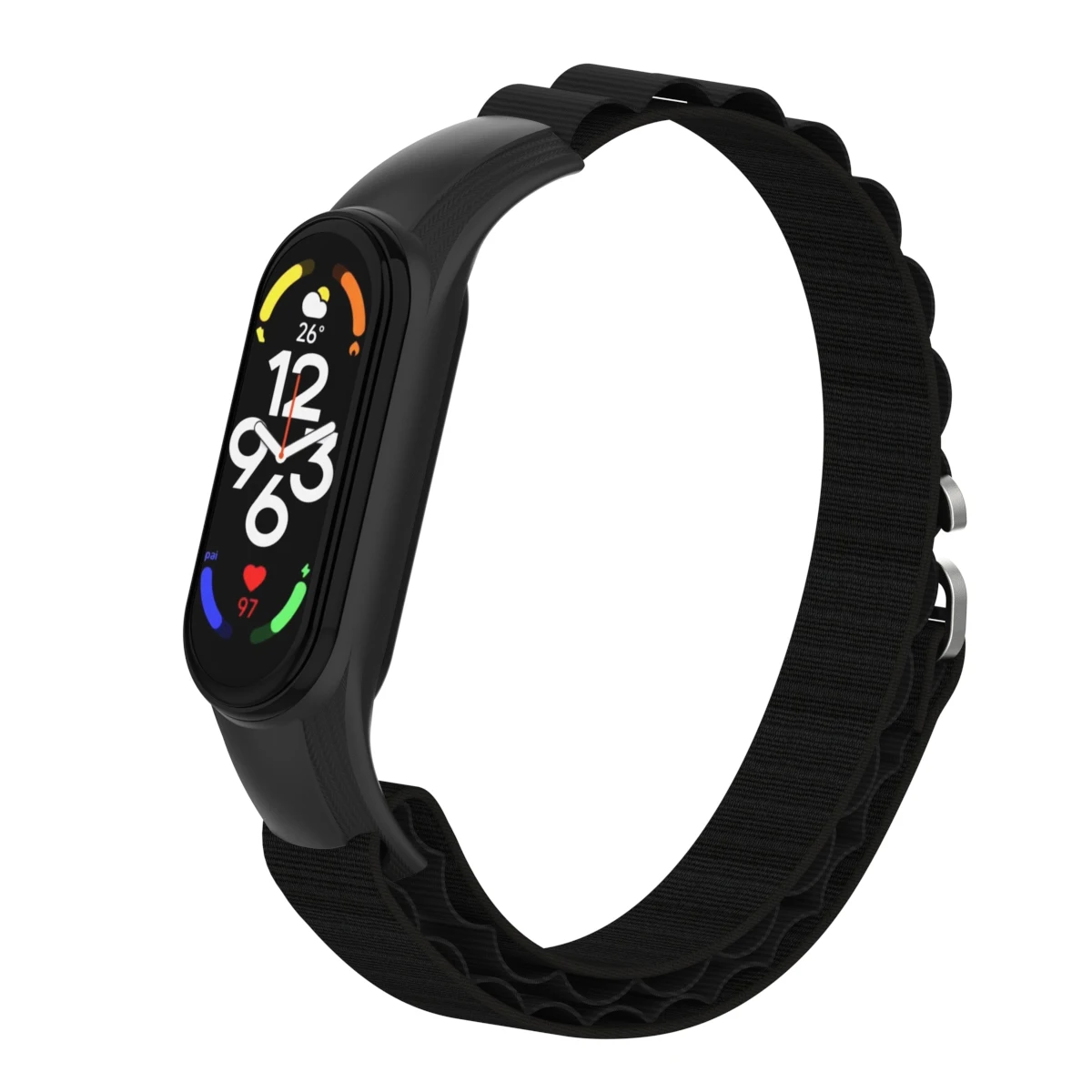 Alpine Loop Band For Xiaomi Mi Band 6 7 Strap Wristband Sport Nylon Replacement Bracelet Correa Smartwatch Accessories Miband543
