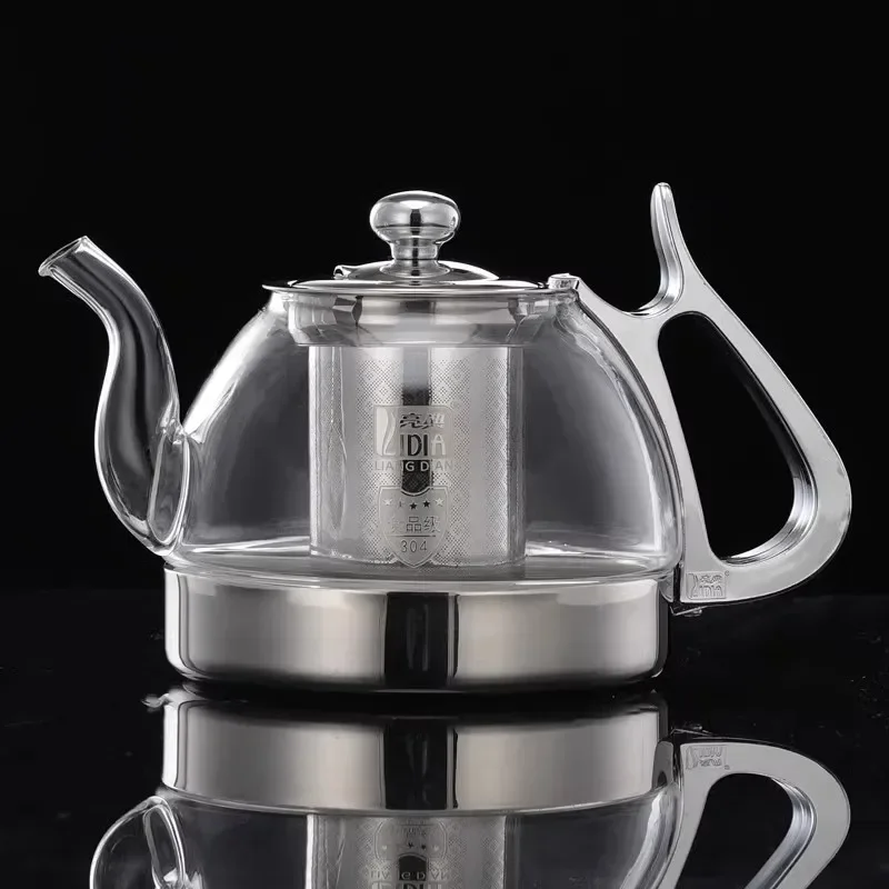 

VINRITO Термостойкий стеклянный чайник 1.2 л