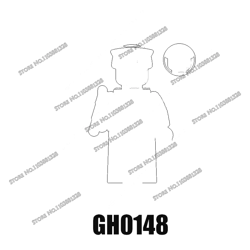 G0119 Мини-фигурки из фильмов, строительные блоки, кирпичи, игрушки GH0143 GH0144 GH0145 GH0146 GH0147 GH0148 GH0149 GH0150, игрушки «сделай сам» (art.: 3920d415a47ce) - 3920d415a47ce