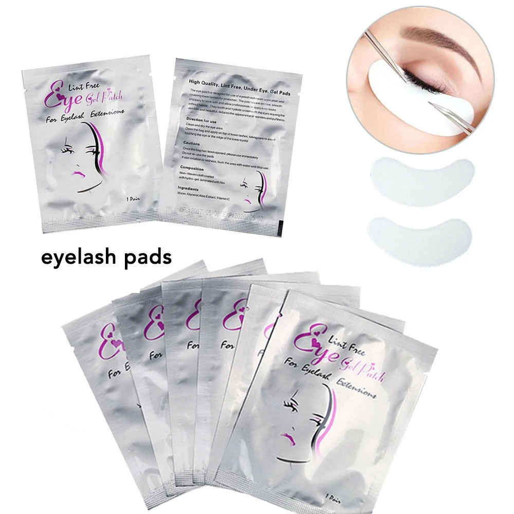 

10PCS Under Eye Gel Pad Patch Lint Free Eyelash Extension Tape Eyelashes Pads Eyelash Accessories Beauty Tools