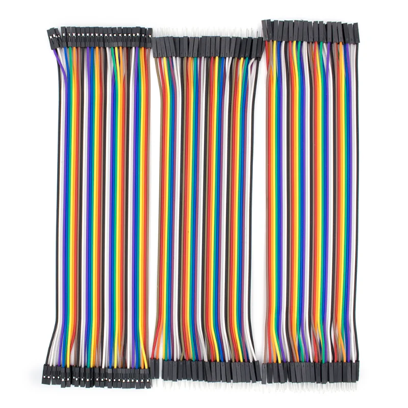 

2,54 мм Dupont Line 20 см 10 см 40Pin штекер-штекер, гнездо-штекер, гнездо-гнездо, перемычка, кабель Dupont, Набор для творчества