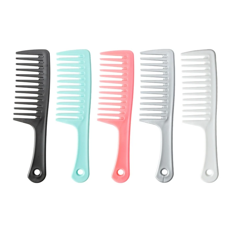 

40JD Professional Hairdressing Wide Tooth Comb for Women Men Wet Dry Curly Straight Hair Brushes Pro Salon Dyeing Styling Tool