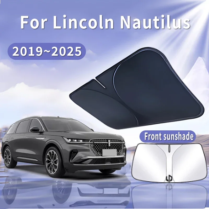 Складной автомобильный солнцезащитный козырек для Lincoln Nautilus 2019 ~ 2025 на лобовое