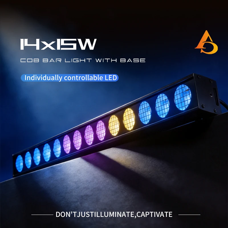 Светодиодный пиксельный COB-прожектор 14x15W RGBW DMX для сцены, подходит для выступлений диджеев, свадеб и сценических представлений (art.: 3920dadc2d5ff) - 3920dadc2d5ff