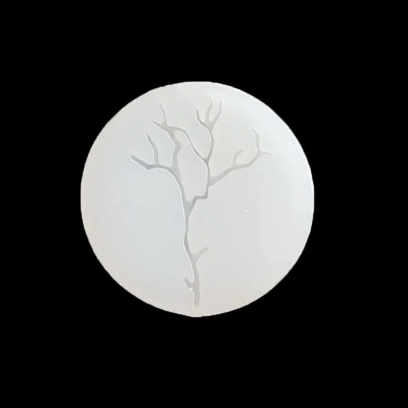 

Leaves Branches Shape Epoxy Resin Casting Silicone Molds Jewelry Making Tools