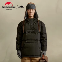 naturehike 2021 warm down sweater outdoor down down hooded sweater jacket for men and women