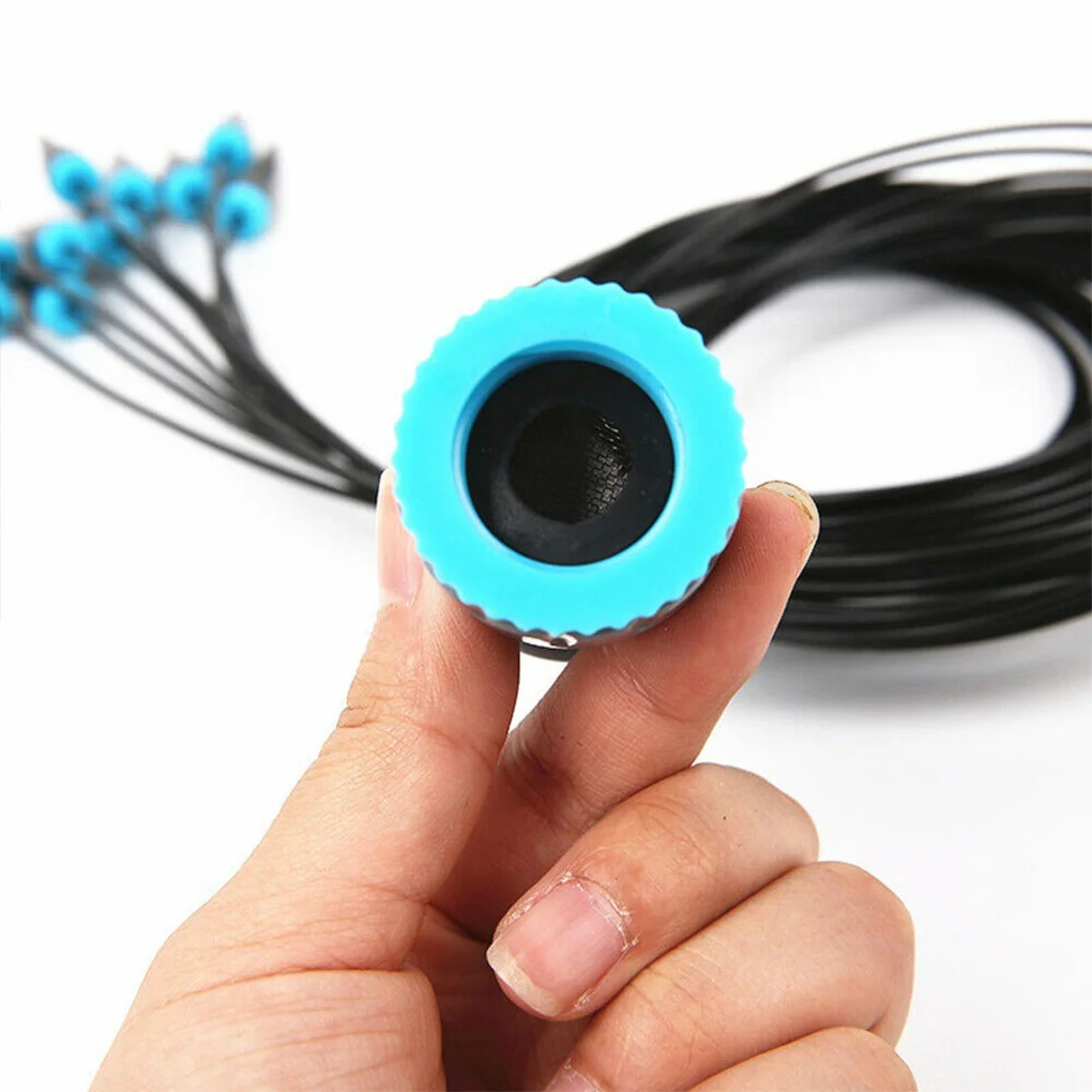 

Plants Drip Irrigation System 10 Heads Watering Seepage Garden Water-saving Plastic Flexible Tube Dripper Accessory