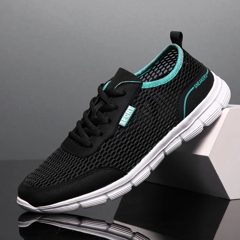 

Men's Sneakers Summer Fashion Breathable Mesh Running Male Shoes Fashionable And Comfortable Men's Casual Shoes Plus Size 38-48
