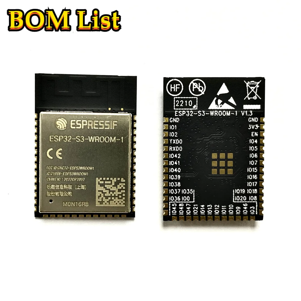ESP32-S3-WROOM-1 4MB 16MB ESP32-S3-WROOM-1-N4 ESP32-S3-WROOM-1-N16R8 2 4 GHz Wi-Fi и BLE 5 модуль PCB антенна беспроводной