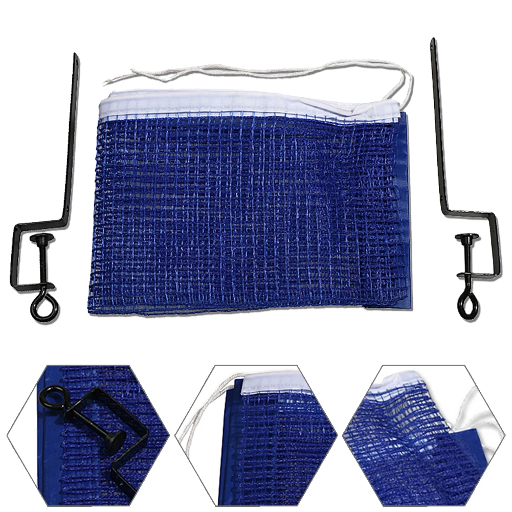 Простая сетка для настольного тенниса с столбовым зажимом Набор портативных