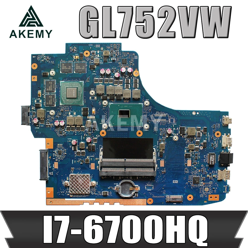 

Оригинальная Фотографическая материнская плата GL752VW для ноутбука, модель FX71PRO, модель ZX70V, GL752VL, GL752V, системная плата для ноутбука с фонариком...