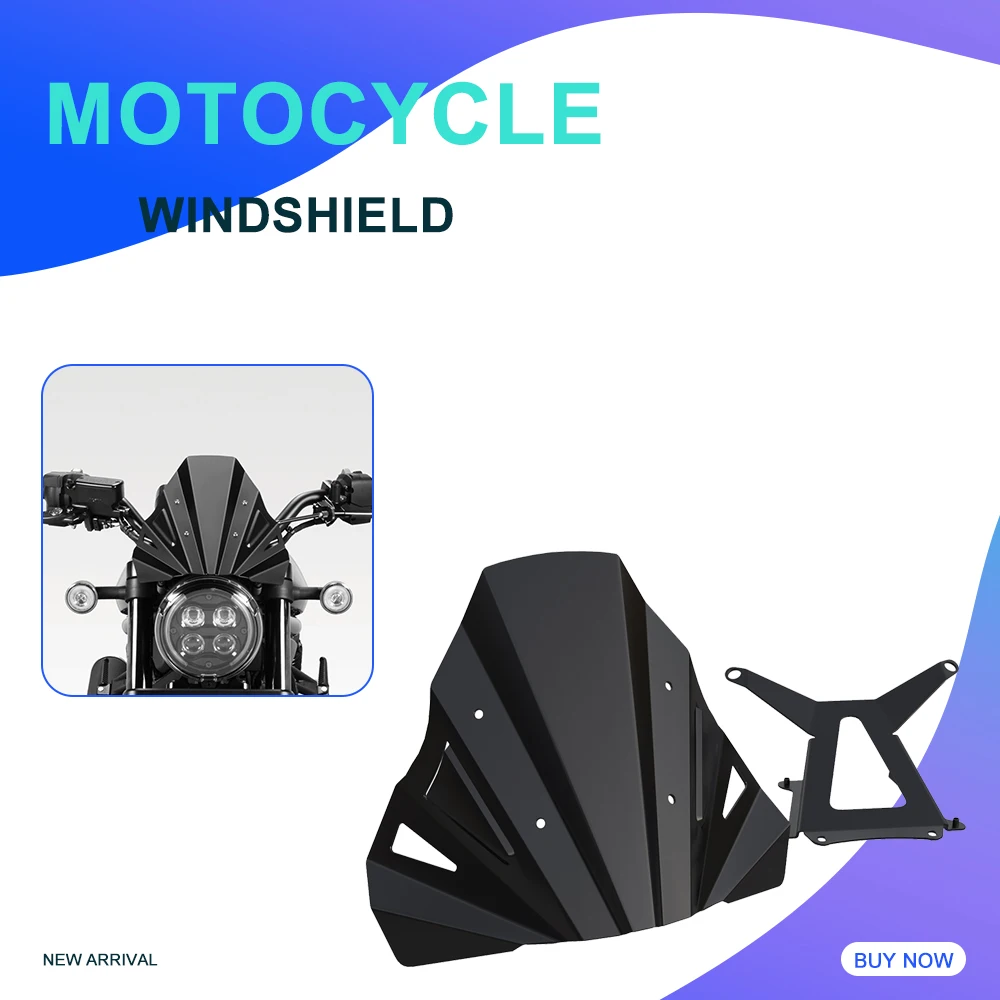 

Ветровое стекло для мотоцикла HONDA CMX 1100 CMX1100 REBEL 2021 2022-обтекатель ветрового стекла алюминиевый ветрозащитный экран дефлектор аксессуары