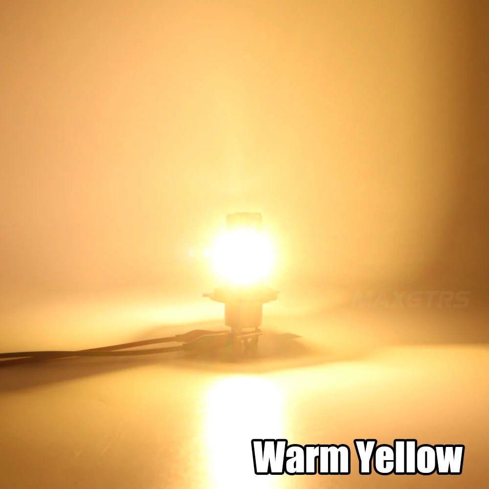 

2X H4 светодиодные фары Canbus 12 В 9003 HB2 Hi/Lo Beam мотоциклетные фары безвентиляторные светодиодные лампы H4 для Lada Honda Toyota Ford