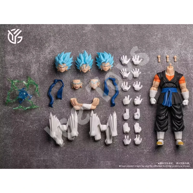 В наличии, отправка в течение 24 часов: Фигурка Dragon Ball Z YGmw Studio Ssj Strongest Vegito, аниме-модель из ПВХ, коллекционный подарок (art.: 3920d8dc643bd) - 3920d8dc643bd