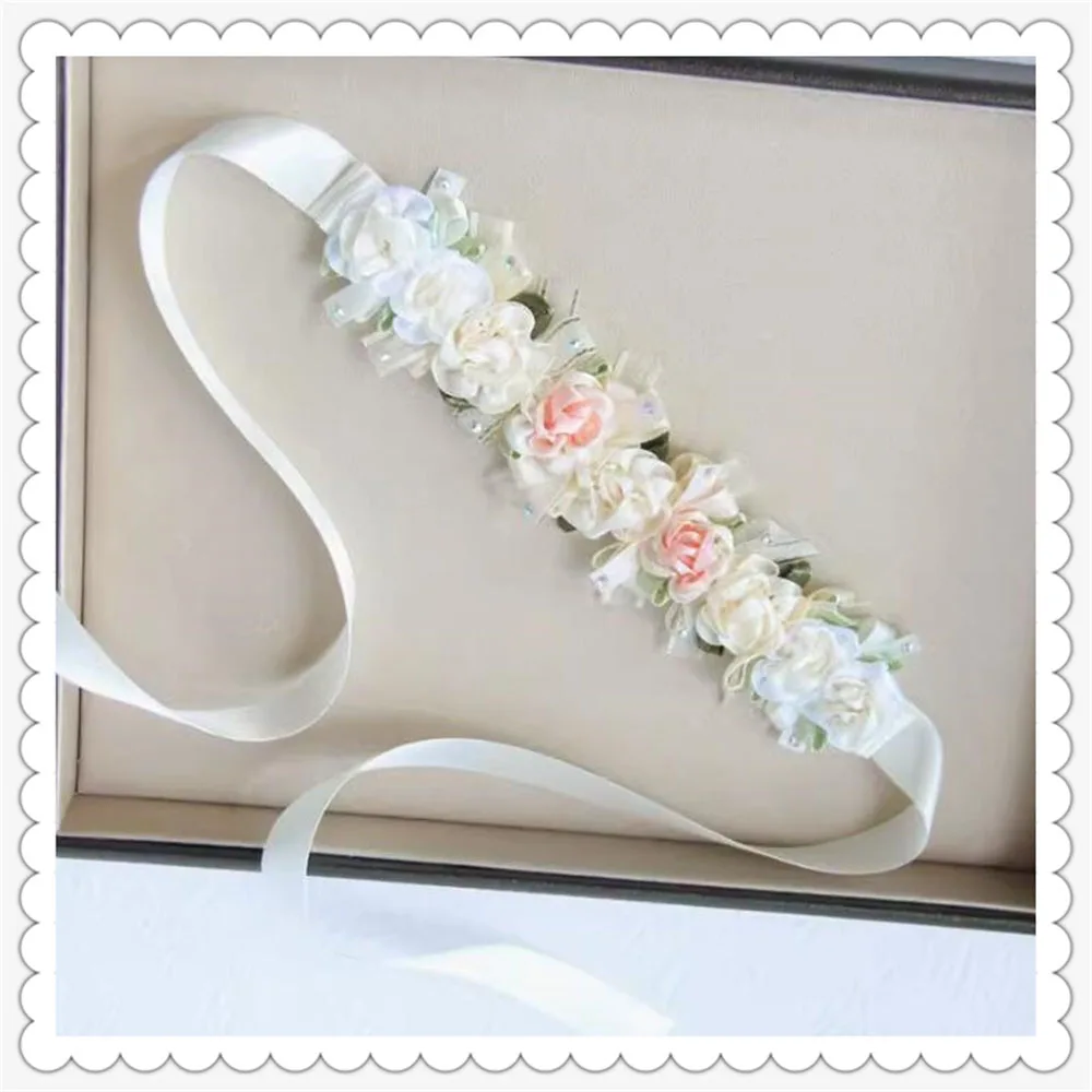 Элегантная балетная повязка с цветочным украшением для представлений фирмы