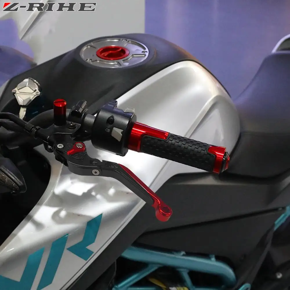 7/8"22mm Motorcycle Anti-Slip Handle Bar Handlebar Grips For GILERA NEXUS 125 250 300 500 E3 NEXUS300 GP800 GP850 2006 2007-2021 images - 6