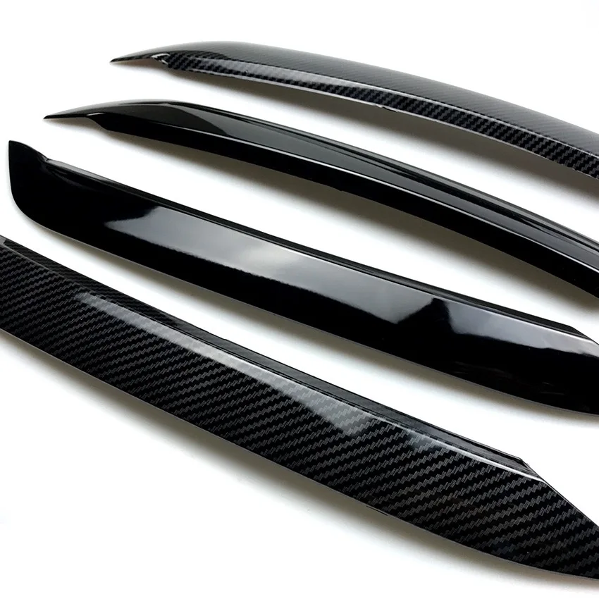 2 шт. фара лампа для бровей век накладка крышка VW Polo 2019 2020 2021 2022 ABS аксессуары