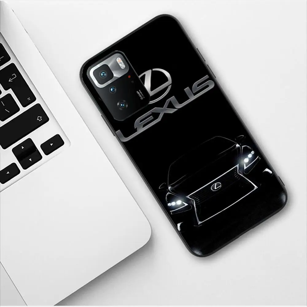 Lexus Sports Car Logo Phone Case For Redmi 9 9A 7A 10 8A 10A 8 Note 11 10S 7 11S Plus POCO X3 Pro Luxury Design Fashion Covers