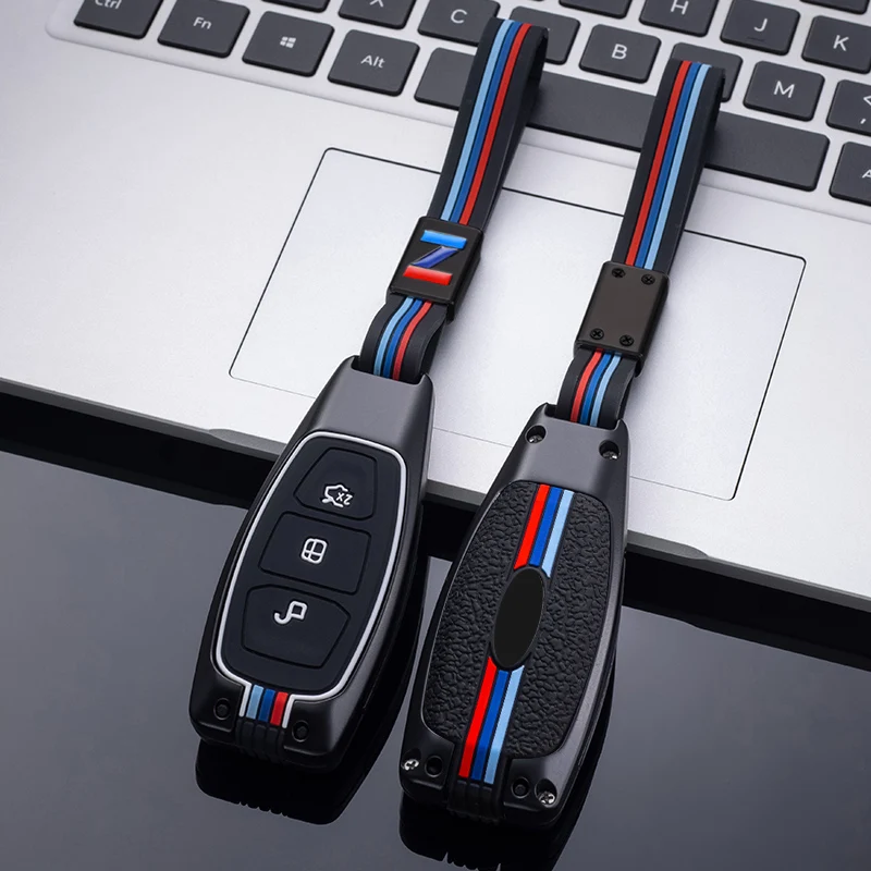Чехол для автомобильного ключа Ford Fiesta Focus Mondeo Ecosport Kuga Fob чехол дистанционного