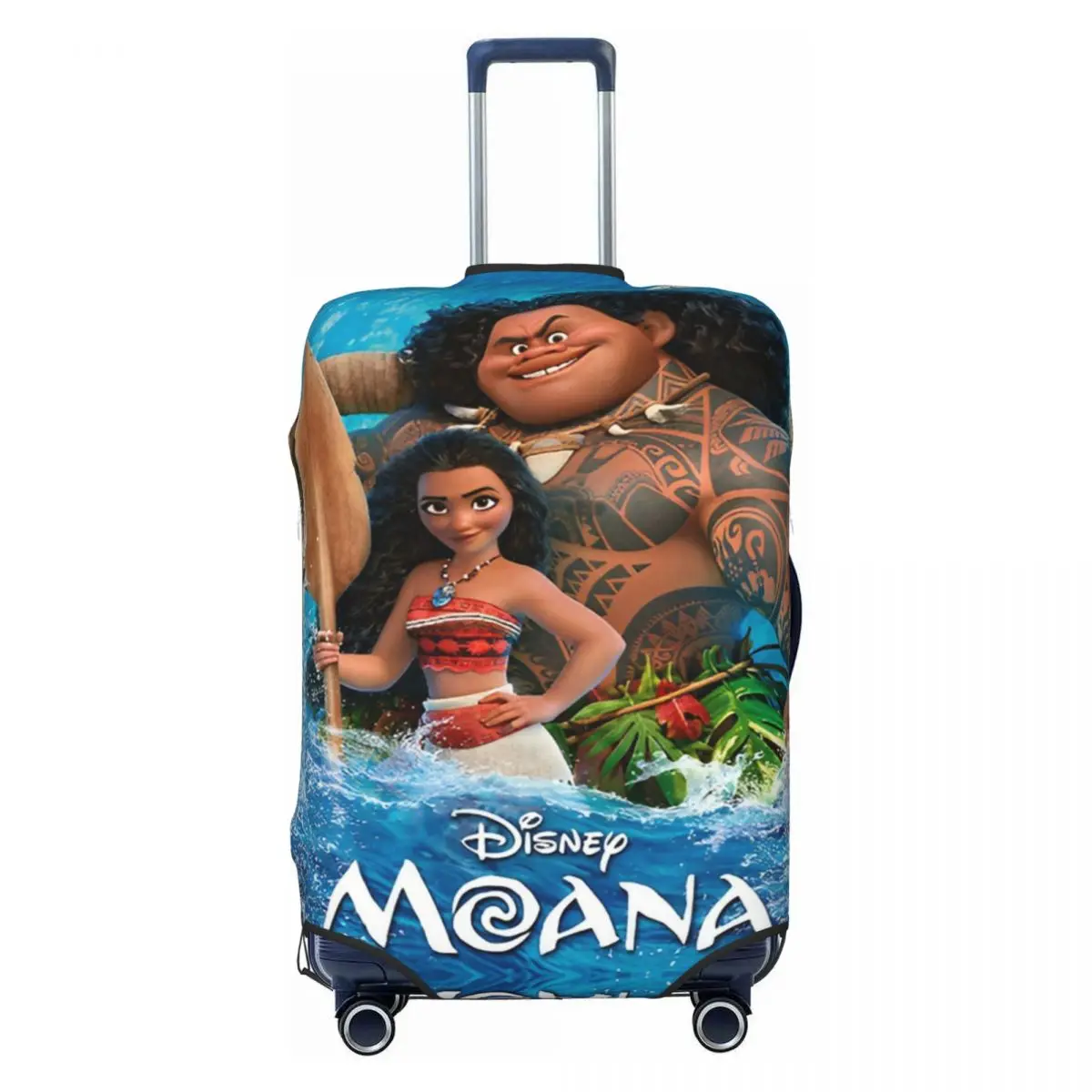 Аниме Моана Мауи бросить ребенок мультфильм чемодан чехол круизная поездка