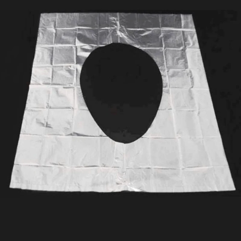 30 шт./коробка одноразовые прозрачные подушки для сиденья унитаза