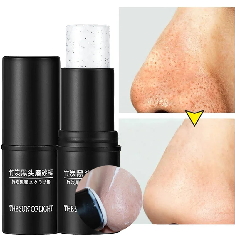 

Blackhead Remover Stick Deep Cleansing Moisturizing Oil-Control Solid Facial Mask Purifying Shrink Pores Anti-Acne Skin Care 1PC