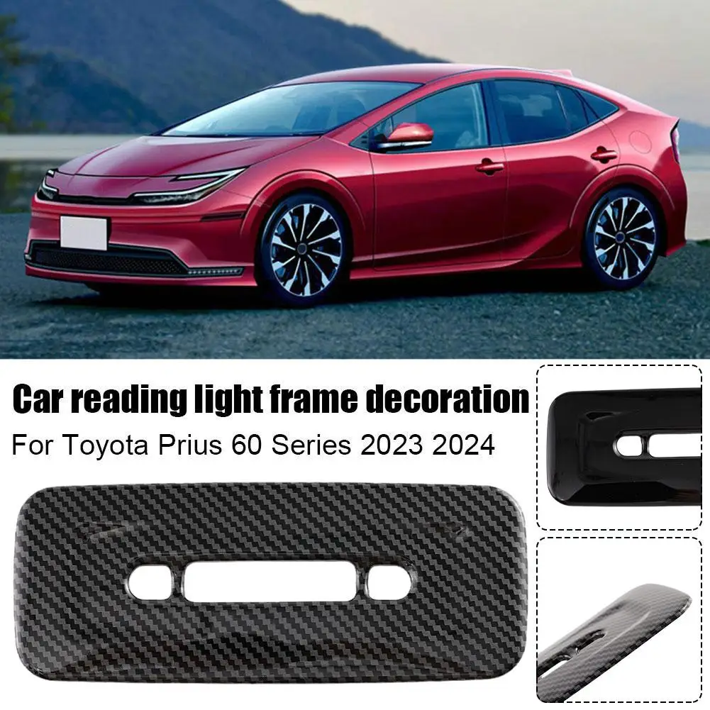 

For Toyota Prius 60 Series 2023 2024 ABS Rear Reading Lamp Car Cover Light Interior Trim Decoration Accessories Frame R8L8