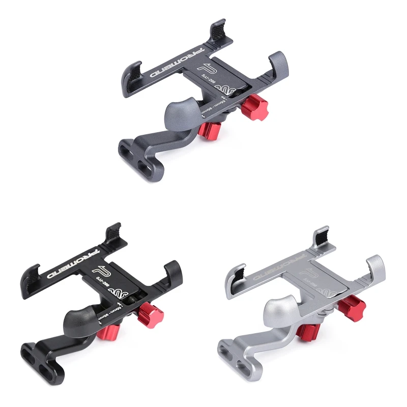 

Phone Holder Handlebar Mount Non-slip Adjustable Mobile Cell Phone Stand