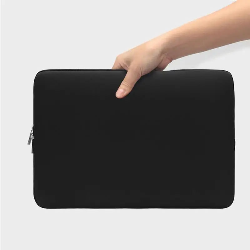

11 Inches Laptop Storage Bag Portable Computer Bag Storage Pouch for Compatible with (Black)