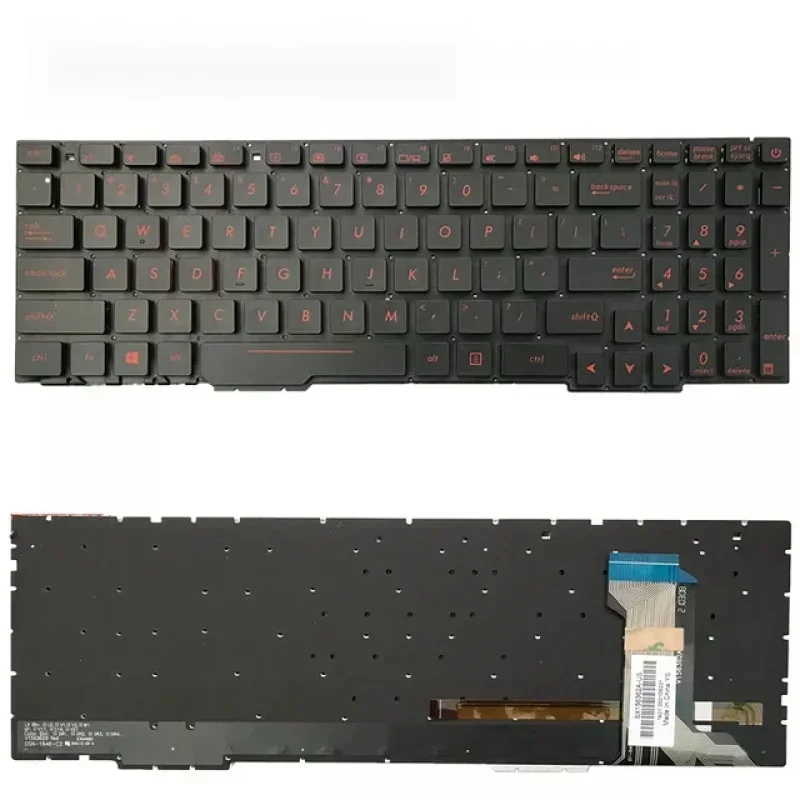 Новинка для Asus Zx53v Fx53v Fz53v Kx53v Fx553v Gl553vw клавиатура с C-образным корпусом