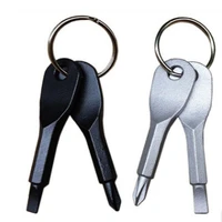 pocket repair tool multi mini gadget camp portable phillips keyring hike outdoor slotted screwdriver key ring 1
