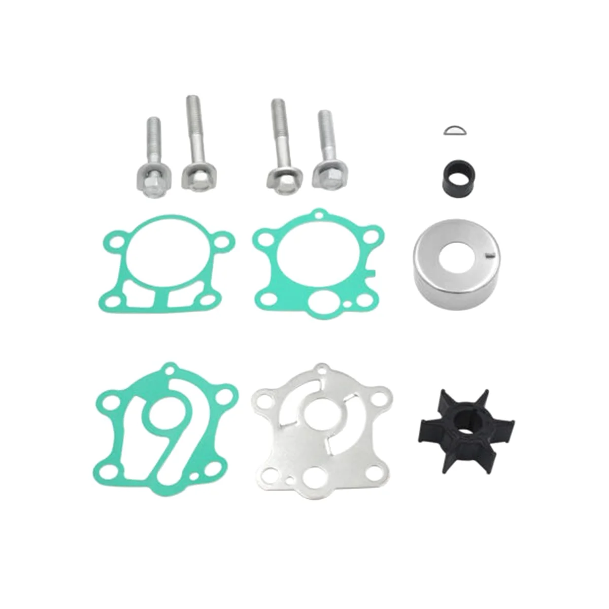 Комплект крыльчатки водяного насоса для Yamaha 40 50HP 84-94 18-3429 6H4-W0078-00-00 PRO P50