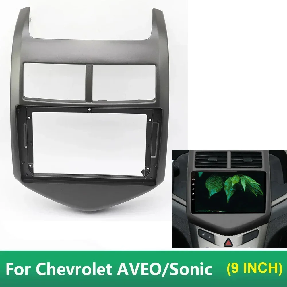 Автомобильный радиоприемник для CHEVROLET AVEO 2011 (9 дюймов) облицовка Android GPS MP5