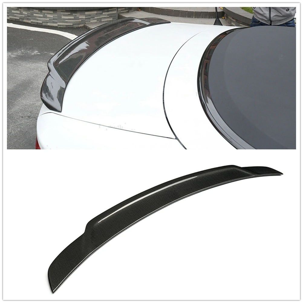 

Carbon Fiber Rear Spoiler Wing Trunk Lid Flap Lip Trim For BMW 2 Series F22 Coupe F23 Convertible F87 M2 220i M235i 2014+