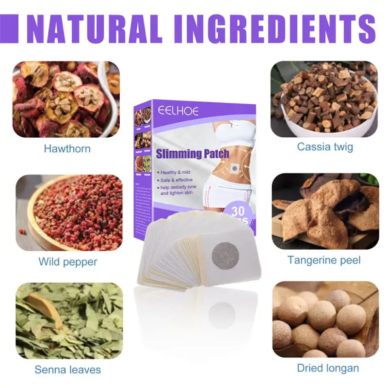 

15/Slimming Patch Extra Strong Fat Burn Lose Weight Stickers Body Belly Waist Anti-Cellulite Natural Weight Loss Product