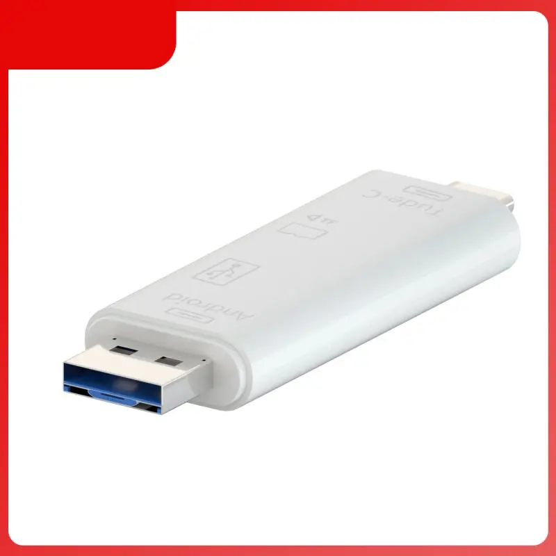 

Random One Usb 2.0 Card Reader Adapter Type C USB Micro USB Memory TF OTG Card Reader