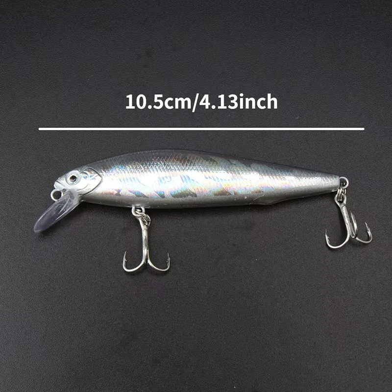 Рыболовная приманка Minnow с длинным хвостом 10. 5 см плавающая жесткая искусственный