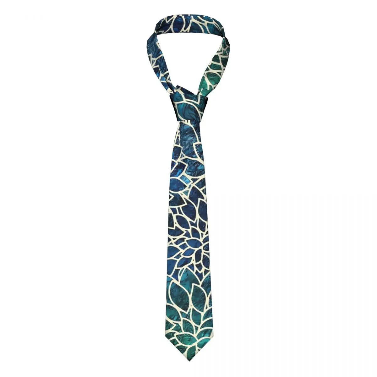 

Floral Abstract Tie Vintage Print Gift For Man Neck Ties Pattern Blouse 8CM Office Cravat