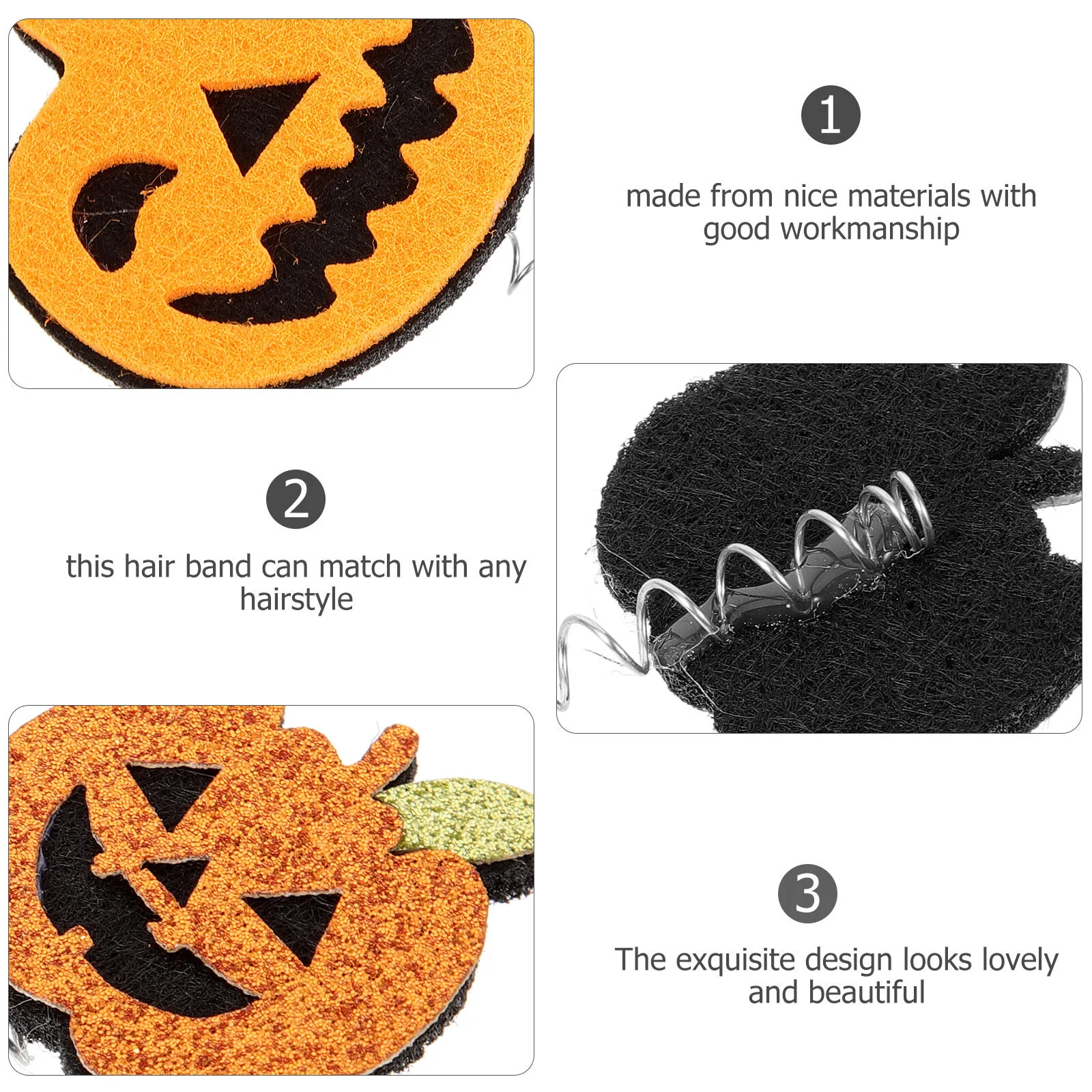 2 Pcs Hair Ring Role-playing Accessories Kids Headbands Cosplay Hairbands Decor Halloween Elements Plastic Hoops Miss