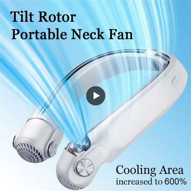 

Student Vaneless Fan Rapid Cooling Coolness Hanging Neck Fan 360 ° Global Cold Air Suspended Small Neck Fan Sports Fan Portable