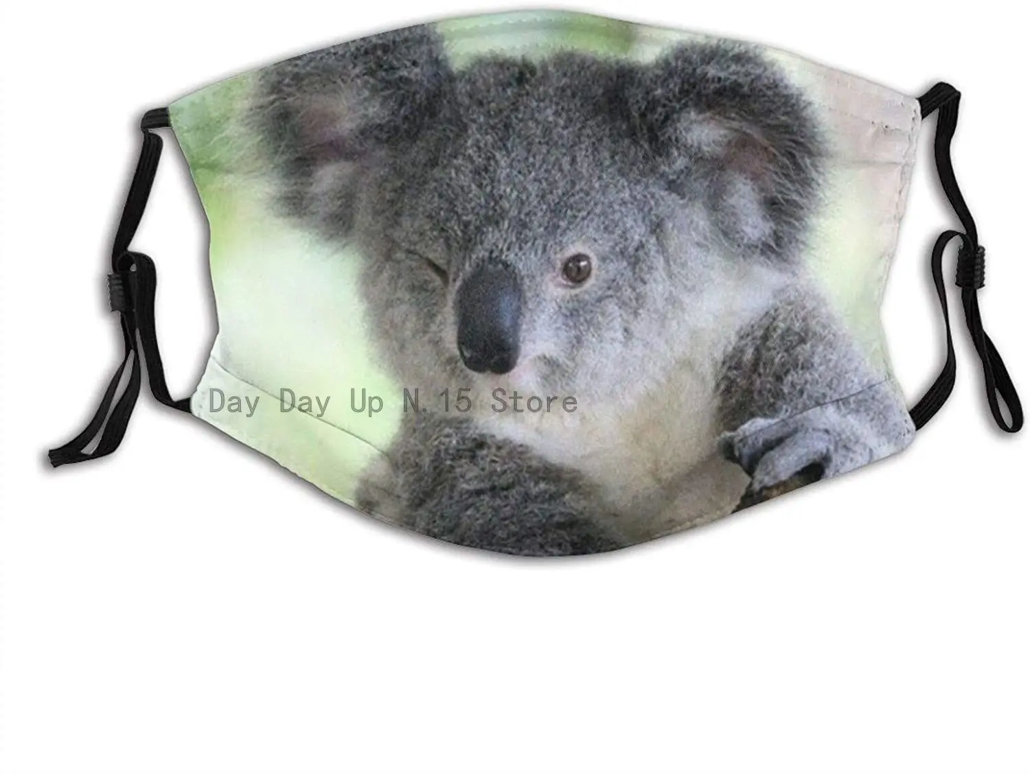 

Koala Face Mask for Adults Washable Face Balaclava Comfortable Reusable with 2 Filters